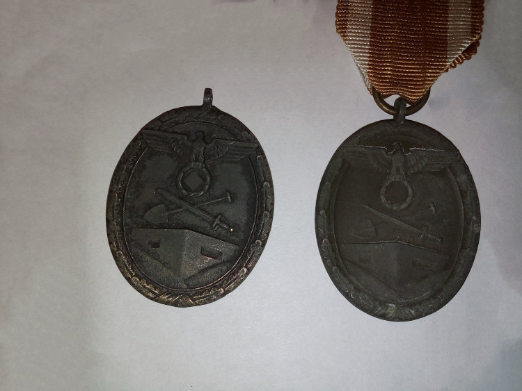 Медаль " Атлантический Вал". Германия. 