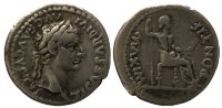 Денарий.  Тибериус. 14-37, Серебро 3.62 g.Тиберий Юлий Цезарь Август  — римский император с 14 по 37 год н.э.